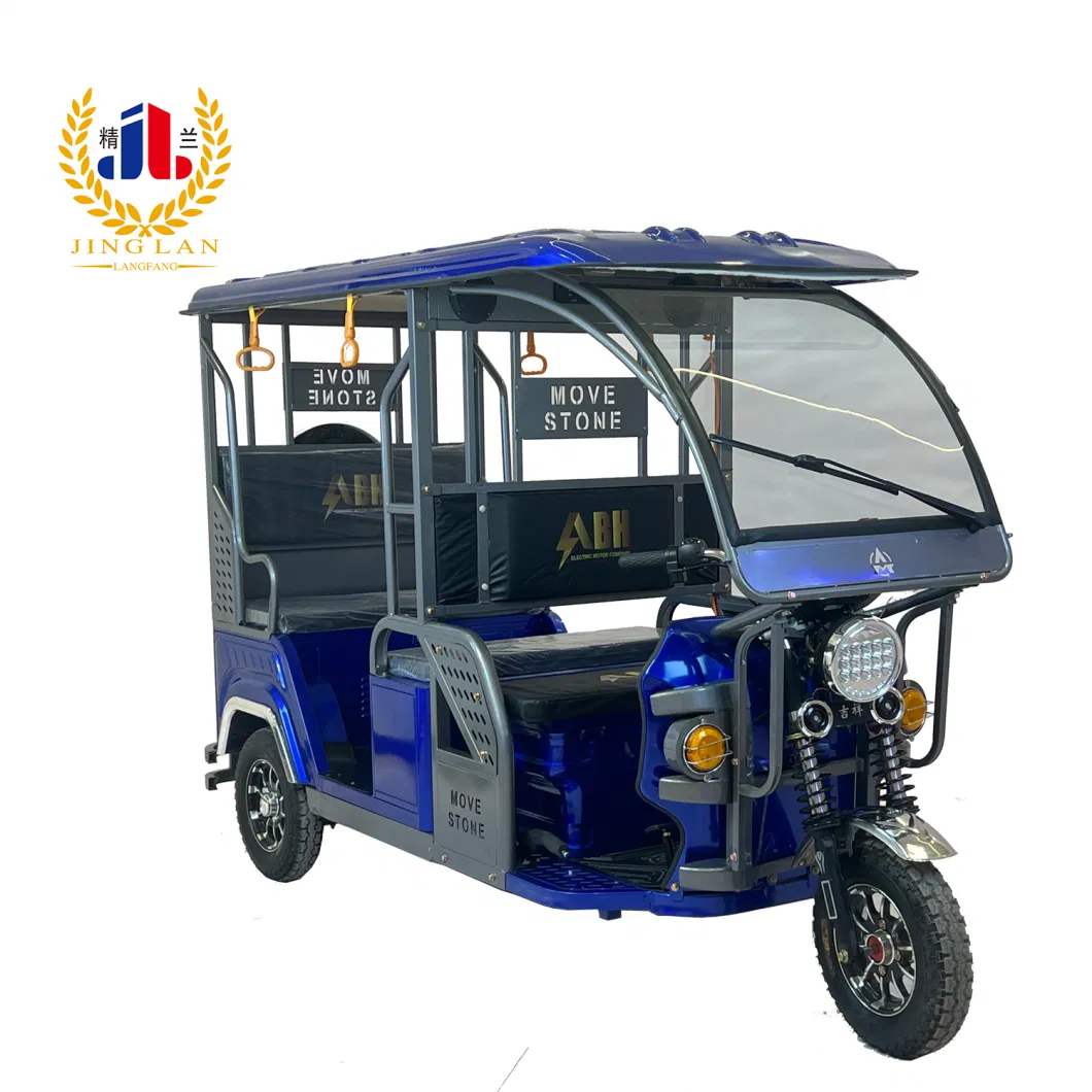 Discount China Factory Eco-Friendly Passenger Tricycle Three Wheeler E-Rickshaw