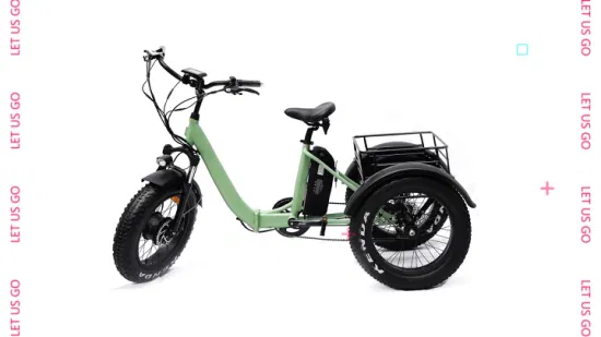 Venta caliente de la fábrica 1~3 horas de mini triciclo eléctrico de la bici del motor del eje trasero de la suciedad para el adulto